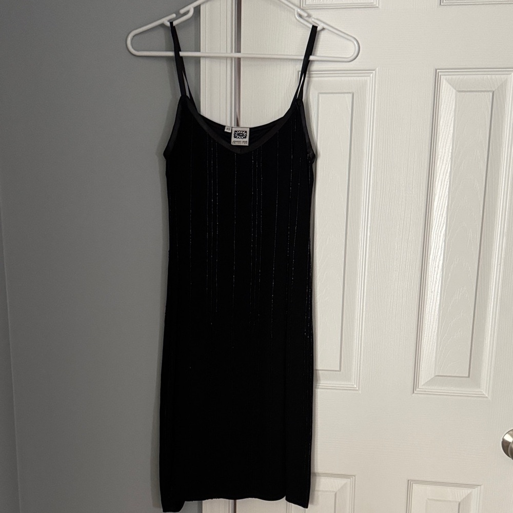 Johnny Was Black Mini Dress